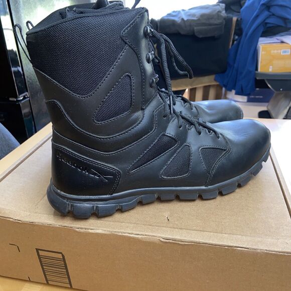 Reebok Work Duty Tactical Boots Size 13W Black Rapid Response Men\'s main image 7
